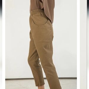 Elizabeth Suzann Clyde Pants in Clay Cotton Canvas